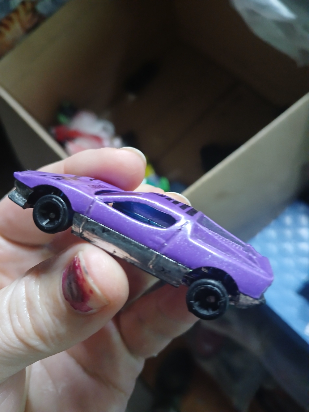 vintage Corgi Juniors Whizzwheels Bertone Carabo die-cast car from the 1970s or